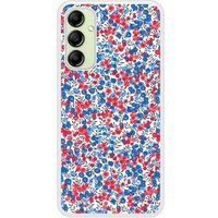 Samsung Galaxy A14 Liberty wiltshire bleu verstevigd hoesje met sublimatie bedrukking