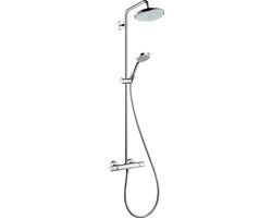 Hansgrohe Croma 220 Showerpipe - Thermostatisch - Chroom