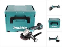 Makita DGA 504 ZJ accu haakse slijper 18 V 125 mm borstelloos solo + Makpac