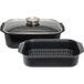 ELO Duo Vital Faitout en fonte d'aluminium avec panier vapeur