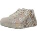 Skechers Uno Lite - Metallic Love Meisjes Sneakers - Crème/Multicolour - Maat 37