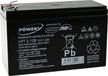 Powery Batterie gel-plomb pour USV APC Back-UPS RS 500
