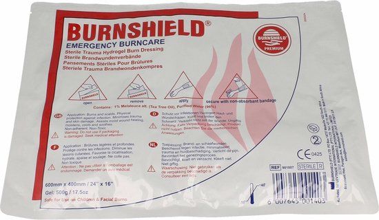 Burnshield Steriele Trauma Brandwondenkompres 60x40cm
