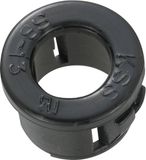 TRU COMPONENTS TC-SBR13203 Kabeldoorvoering Montagegat: 12.7 mm Klem-Ø (max.): 8 mm Plaatdikte (max.): 3.2 mm Polyamide Zwart 100 stuk(s)
