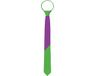 Folat Stropdas Colorblock Paars/Groen