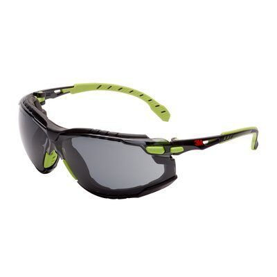 3M S1GGC1 Veiligheidsbril - Grijs/Groen