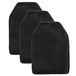 Secret de Gourmet 5Five Wijnfles koeler/koelelement hoes - Set van 3x stuks - zwart - 22 cm - Flessenkoeler - Wijnkoeler