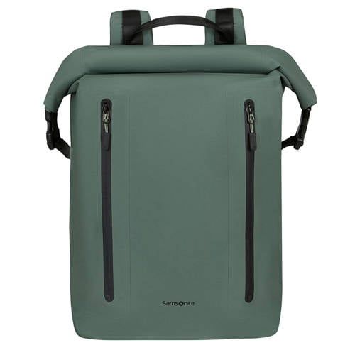 Samsonite Coatify Biz IPX4 Rolltop Backpack 15.6" green