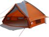 vidaXL Teepee Tent 8-Persoons Grijs en Oranje
