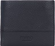 Mano Don Tommas Portemonnee Leer 11 cm - Mannen - Horizontaal - Zwart