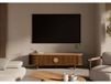 MASSIVMOEBEL24.DE Meuble TV Mango 180 x 40 x 50 cm marron huilé Kyoto #113
