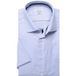 Seidensticker Regular Fit Overhemd Korte mouw middenblauw
