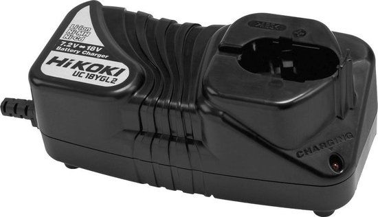 HiKOKI Universele Lader - UC18YGL2W0Z - Ni-Cad - Mh - Li-ion - Zwart