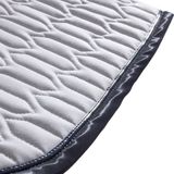 Kavalkade Dressuurmat Exclusive Wit/Marine Polyester/Katoen Full