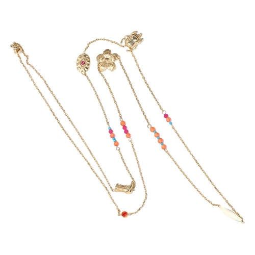 By Jam Gioielli Lange Ketting Goudkleurig