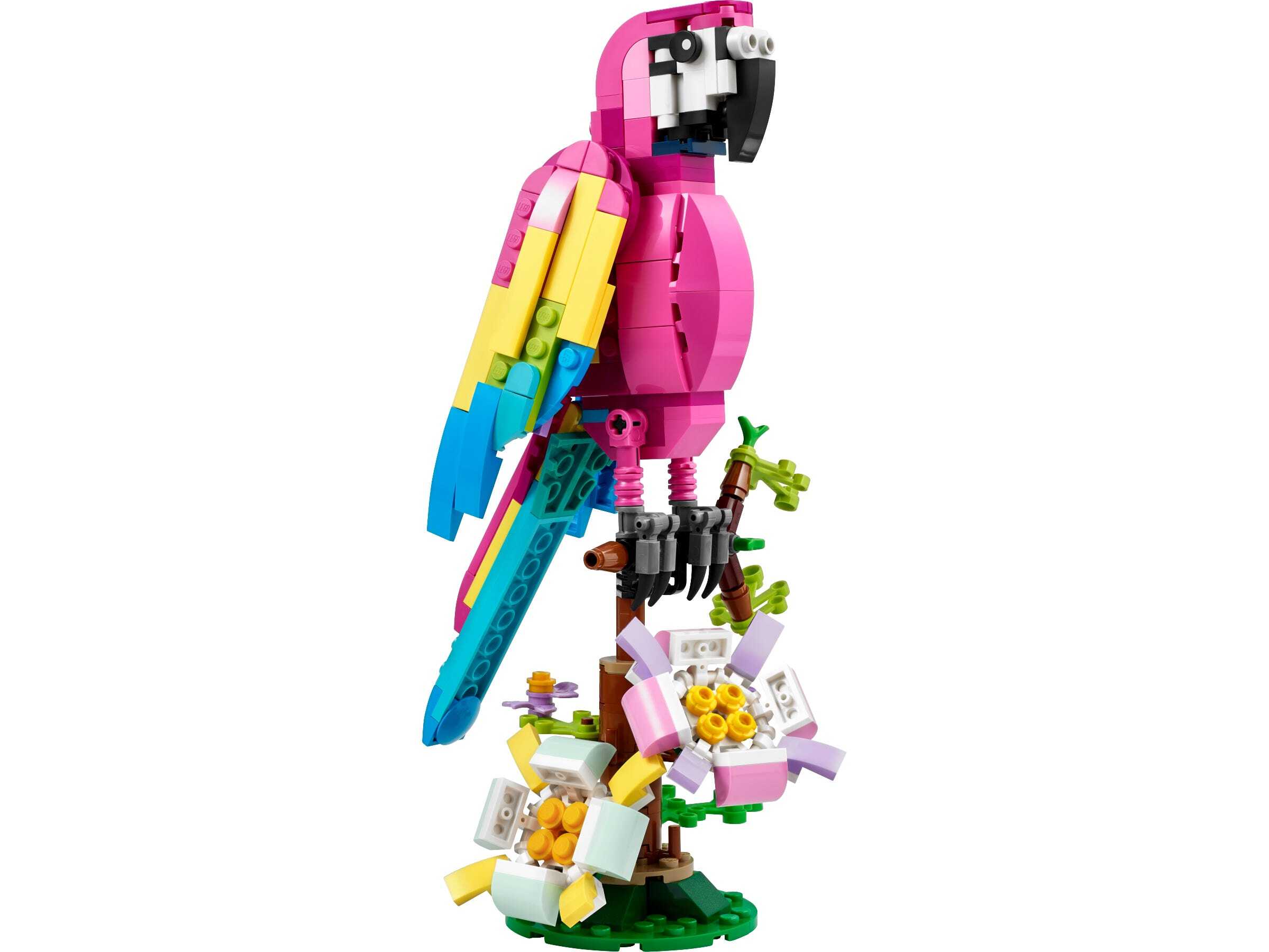 lego Exotische roze papegaai