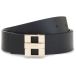 HUGO Zita ceinture en cuir noir (90cm)
