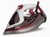 Solac S91869600 Fer à vapeur et sec Plaque de semelle en céramique 2800 W Cerise (fruit), Blanc