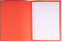 Exacompta 5x Pak van 25 pleidooimappen Voor/tegen versterkt karton 25x32cm - Rood