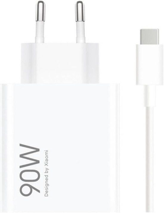 Xiaomi MDY-15-EK 90 W Oplader + Kabel USB A naar USB-C - Wit