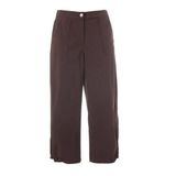 Gozzip Bruin Baggy Cropped Cargobroek