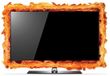 Lavatelli TV Frame Flame 40" sticker Oranje
