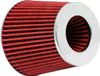 K&N RG-1001RD Universeel Luchtfilter Rood