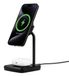 Cygnett CY5098BUNCP 2-in-1 Qi2 Chargebase - Zwart