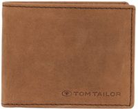 Tom Tailor TTRON portemonnee van leer - Maat ONESIZE - braun / brown