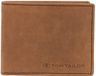 Tom Tailor TTRON portemonnee van leer - Maat ONESIZE - braun / brown
