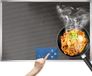 Icecat Tapis de protection pour plaques à induction, transparent, silicone, résistant aux rayures, 61x53 cm