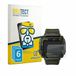 BROTECT Screenprotector 6 Stuks voor Timex Command Shock Beschermglas transparant