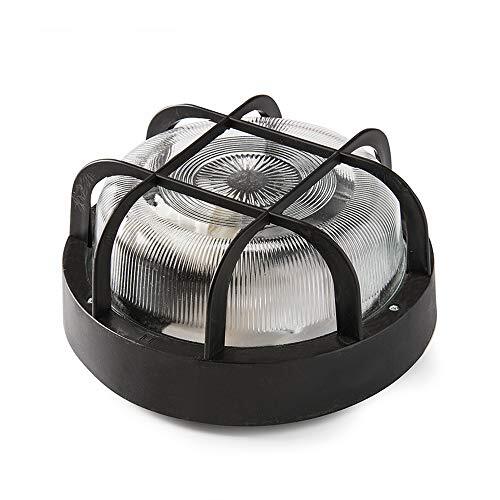 Famatel 4411 G – wandlamp rond E-60 W zwart