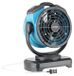 OEM Buitenventilator met bevochtigingsfunctie, 68 Watt, 900 CFM, 3 snelheden, oscillerend