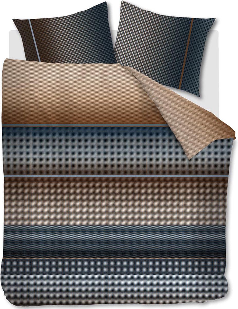 Kardol Charlottesville Dekbedovertrek - Lits-jumeaux - 240x200/220 cm - Brown