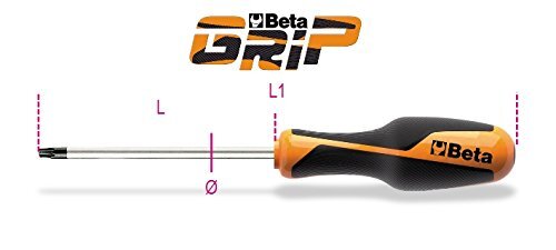 Beta Tools Artikel origineel BETA 1267 TX05. Schroef mes Torx betagrip 3,5 x 50 TX05
