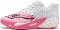 Puma All-Pro Nitro 2 Basketbalschoenen Unisex Wit/Roze Maat 42