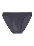 HOM Plumes micro briefs (1-pack) - heren micro slip microfiber - antraciet grijs