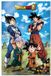 SD Toys Dragon Ball Super Affiche 3D Battle of Gods Goku Vegeta Family 38 x 58 cm