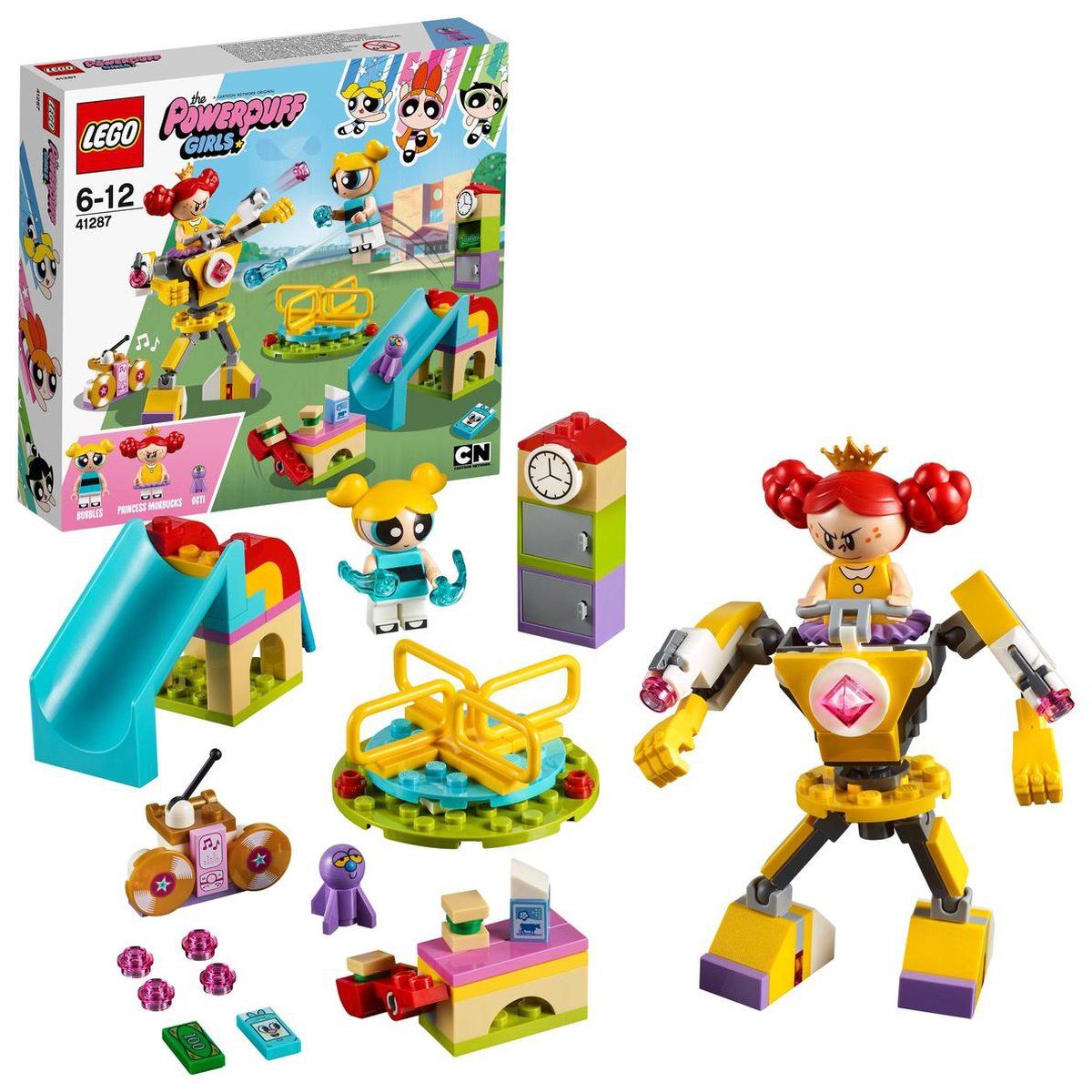 LEGO The Powerpuff Girls Bubbles' speeltuinduel - 41287