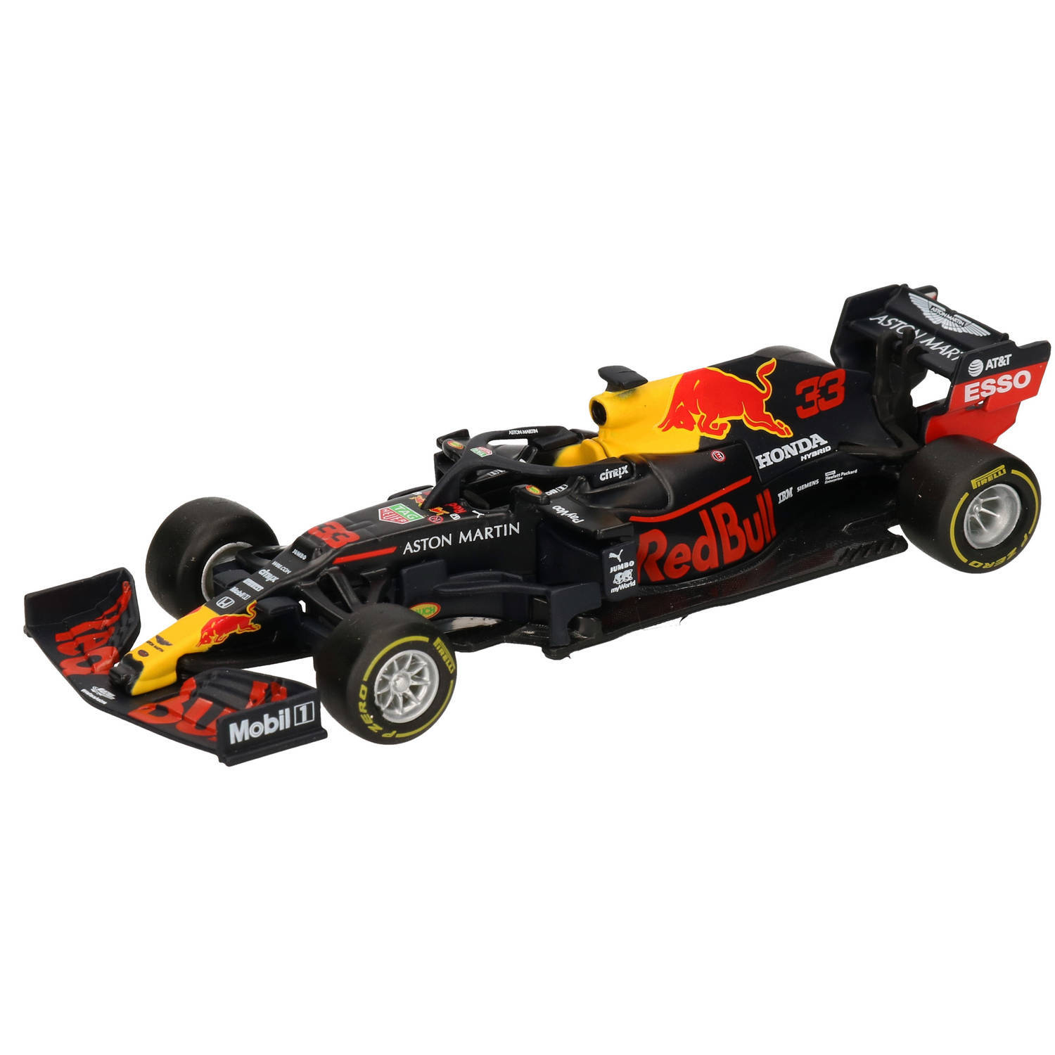 Bburago modelauto rb16 max verstappen 1:43 7 cm - speelgoed auto&apos;s