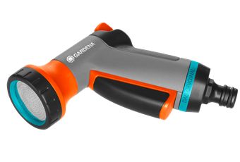 Gardena 18405-20 Garden Water Spray Nozzle - Blue, Grey, Orange