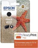 Epson 603 Zwart Inktpatroon "Etoile de mer" C13T03U14010