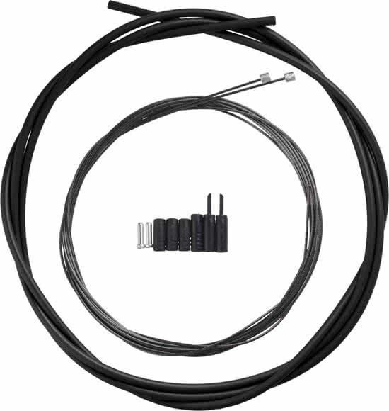 Shimano OPTISLICK schakelkabelset road zwart