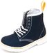 Dr. Martens D5660, amfibie, kinderschoen, tissue, blauw, laars, kind