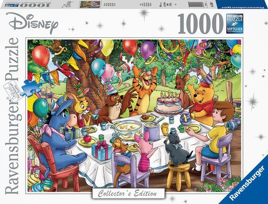 Ravensburger Puzzel Disney Winnie de Poeh - 1000 stukjes - 14+ jaar