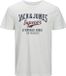 Jack & Jones Junior T-shirt Jjelogo Tee Ss O-neck 2col Aw22 Noo 12213081 Cloud Dancer Hommes Taille - 116