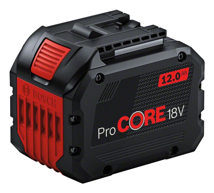 Bosch ProCORE18V 12.0Ah Battery - 18V - Black/Red