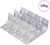 vidaXL Beugel 212 verzinkt 106 x 55 x 1,5mm staal