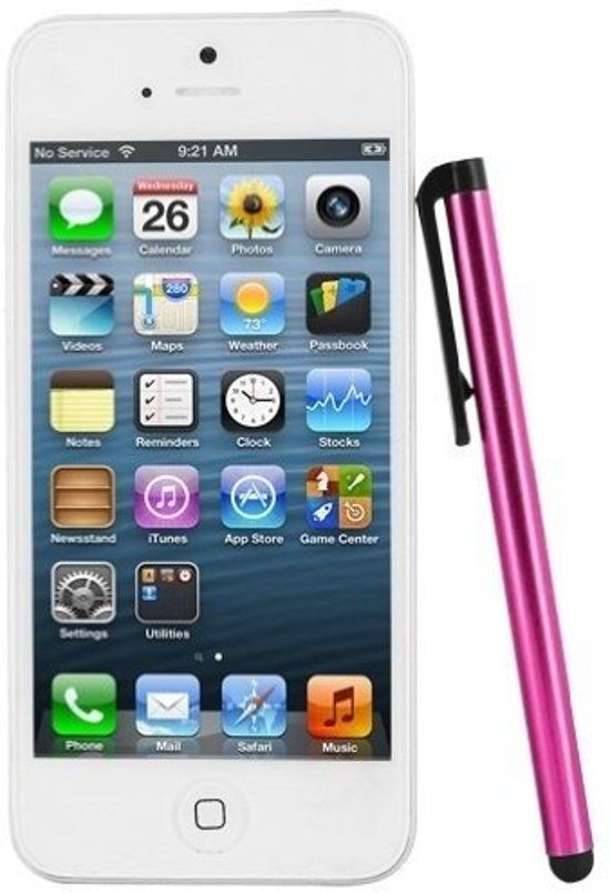 eforyou Stylus pen voor iPhone iPad en iPod Touch roze